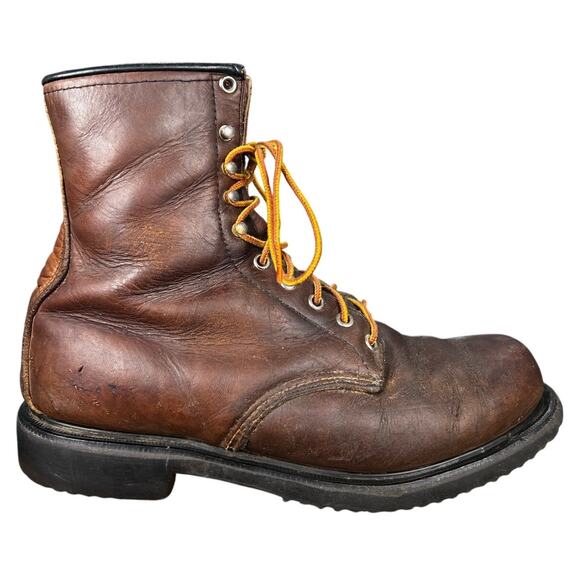 Vintage Red Wing Men’s 2233 Supersole Brown Leather Work Boot Size 10.5 D main image 10